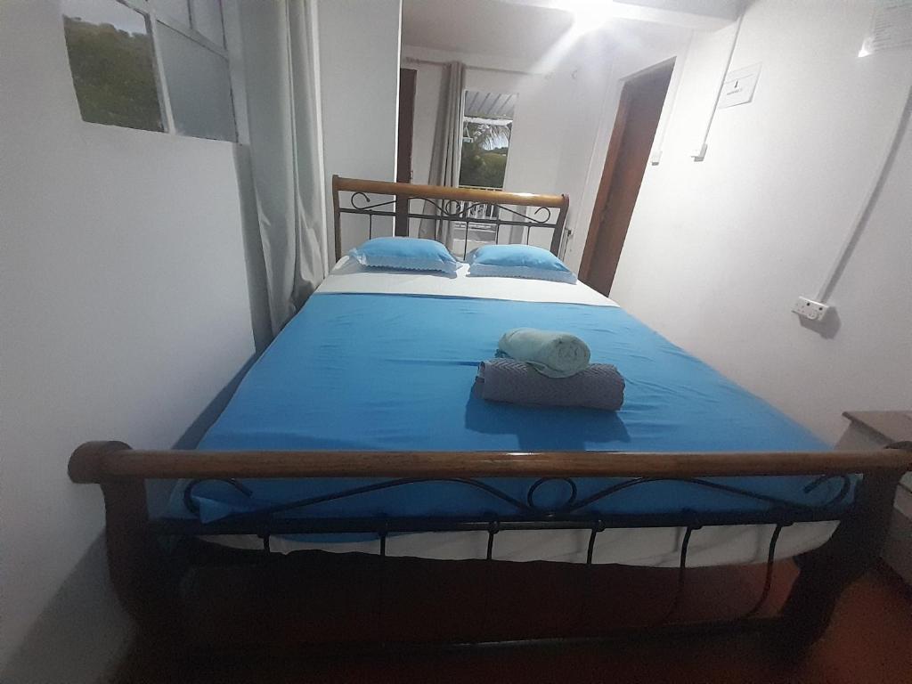 Postel nebo postele na pokoji v ubytování La Belle du Sud