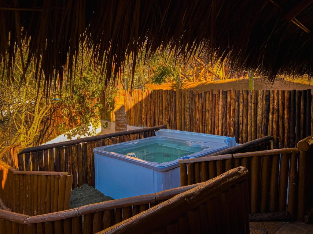 Palm Valley Cabins - Bungalow Deluxe Con Vistas Al Jardín