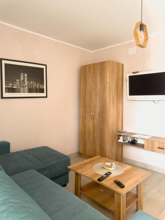 Posezení v ubytování Apartmani AquaMarine