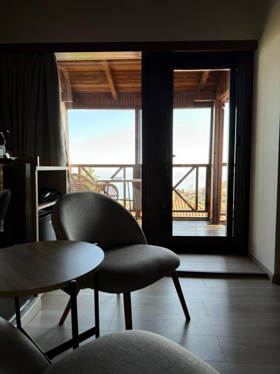 Balkón nebo terasa v ubytování Panorama Luxury Suite