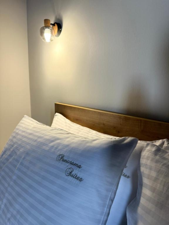 Postel nebo postele na pokoji v ubytování Panorama Luxury Suite