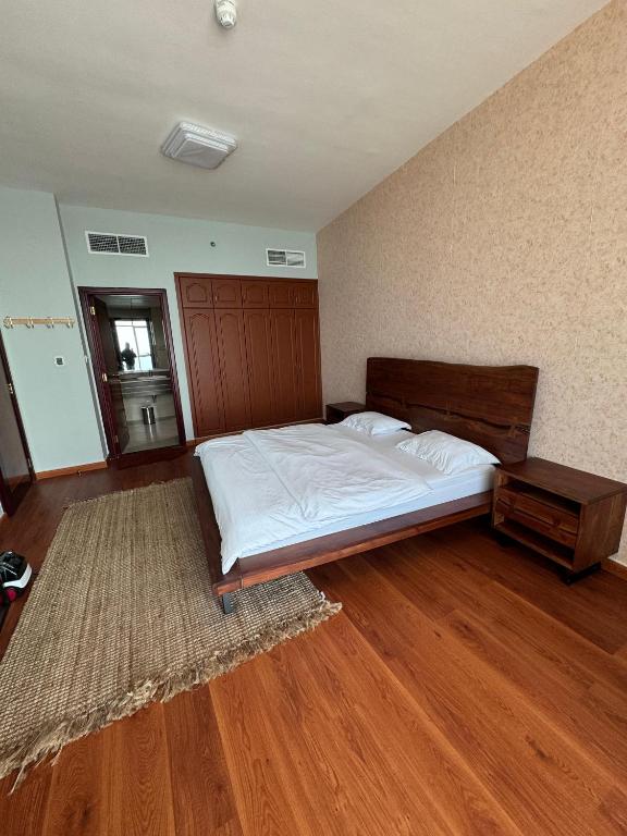 Voodi või voodid majutusasutuse Ocean View Luxury Suites toas