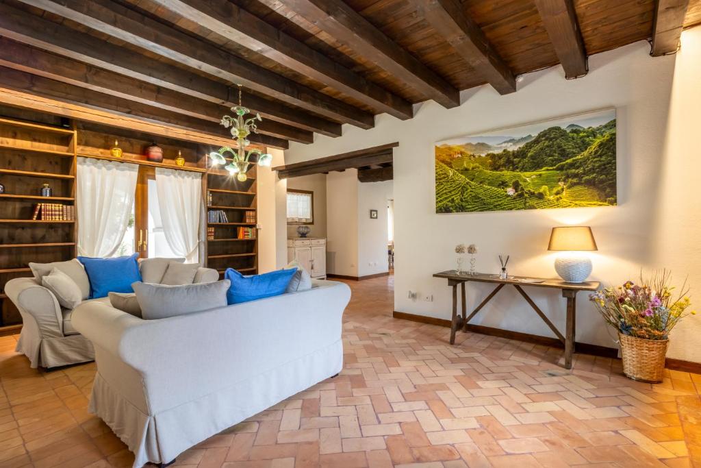 Posezení v ubytování Casa dei Fiori