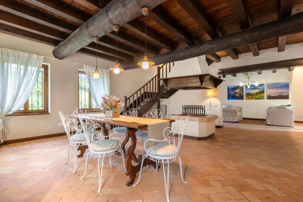 Posezení v ubytování Casa dei Fiori