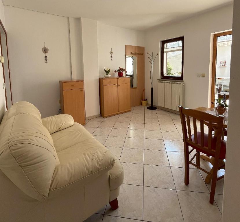 Posezení v ubytování Apartma Laganini