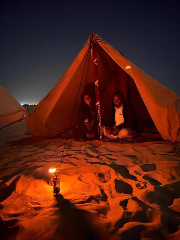 Majutusasutuse Luna Camp külastajad