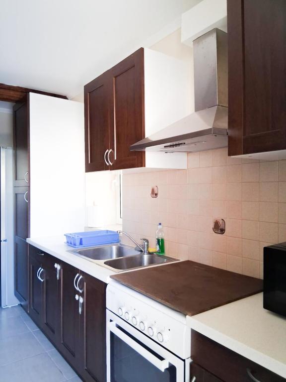 Kuchyň nebo kuchyňský kout v ubytování Mistral Houses