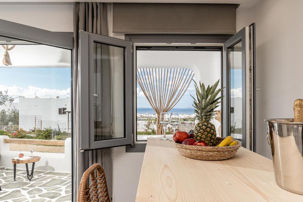 Balkón alebo terasa v ubytovaní Naxian View