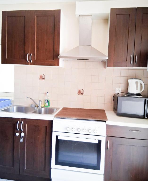 Kuchyň nebo kuchyňský kout v ubytování Mistral Houses