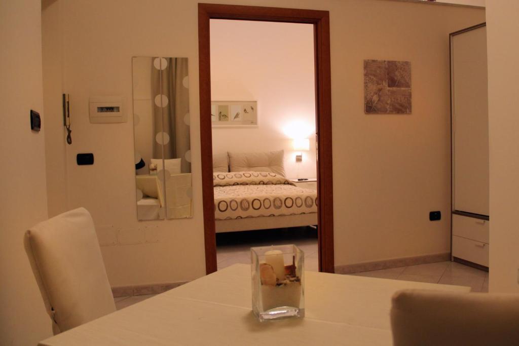 Postel nebo postele na pokoji v ubytování B&B Darsena