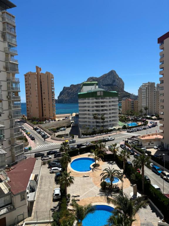 Sea&Ifach View Apartment with Swimming Pool