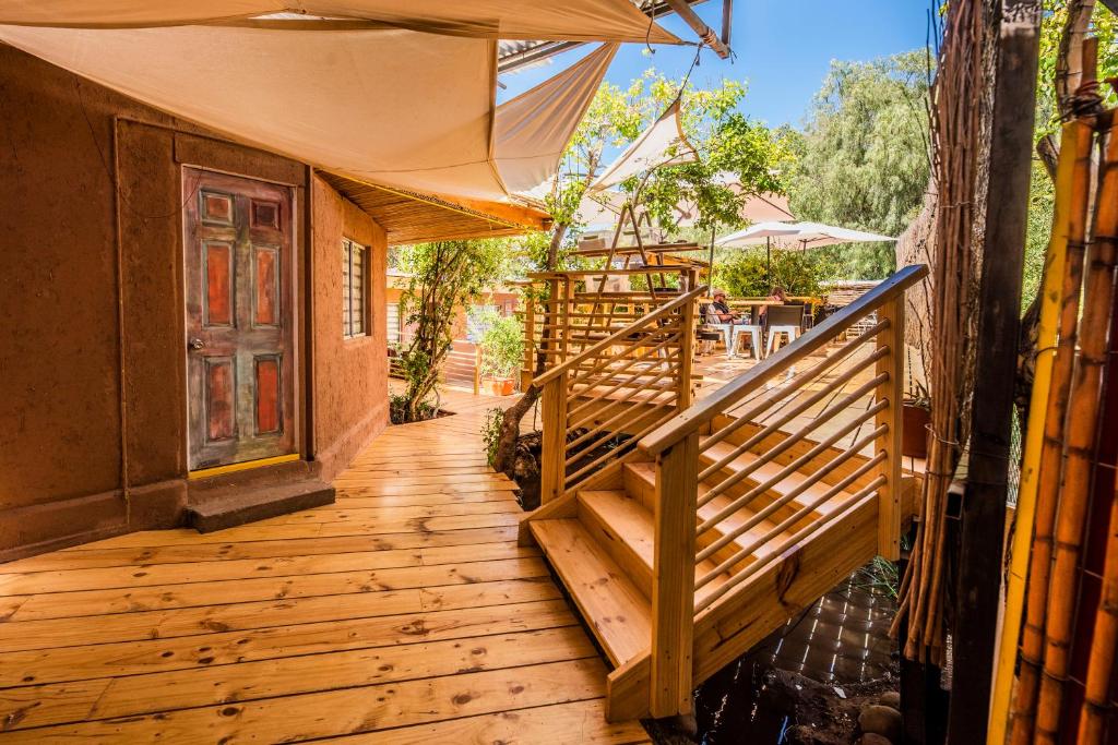 Balkón nebo terasa v ubytování Hostal Copart