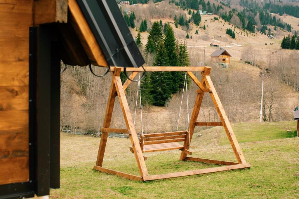 Herní místnost nebo prostor pro děti v ubytování Owl House Jelovica