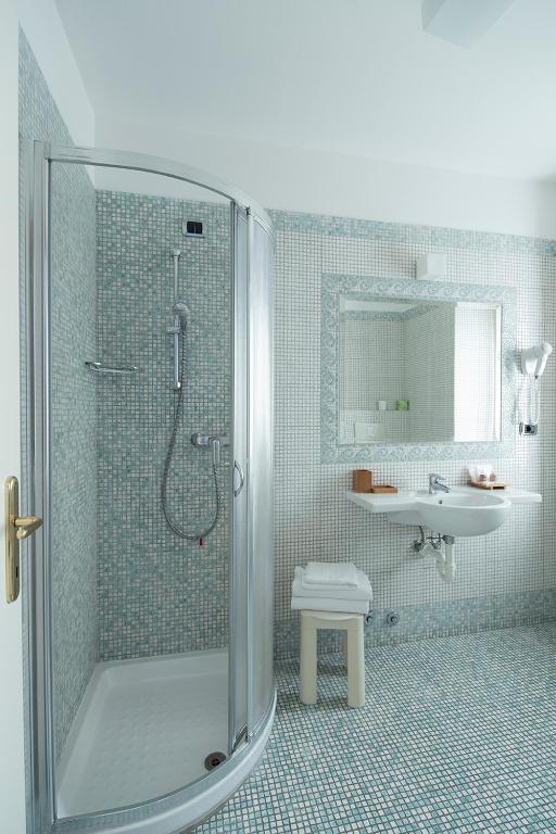 Kúpeľňa v ubytovaní Hotel Villa Colico