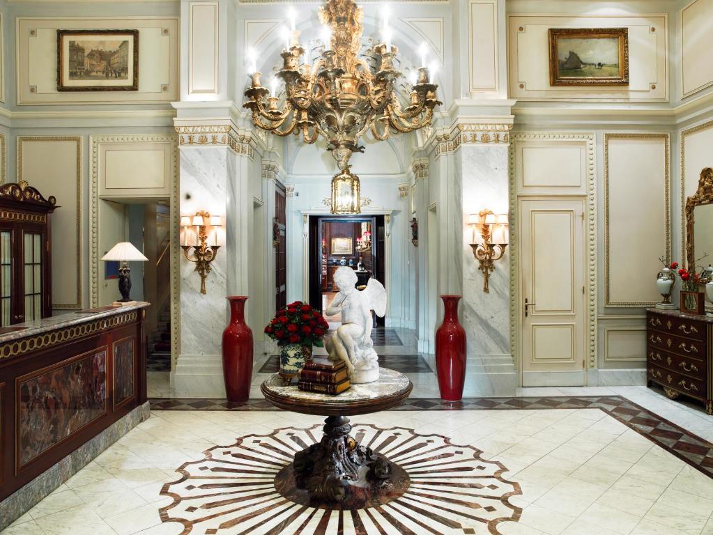 Istumisnurk majutusasutuses Hotel Sacher Wien