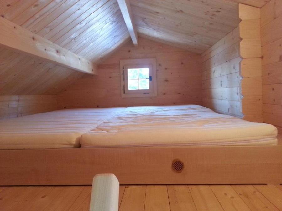 Postel nebo postele na pokoji v ubytování Camping Amerika