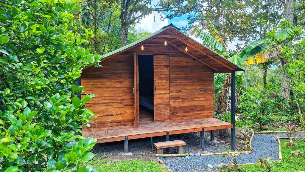 Zahrada ubytování Jardin del Sol Ecoglamping SAS