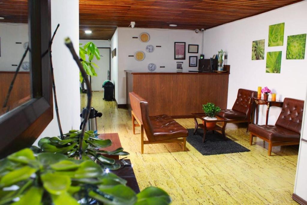 Posezení v ubytování Hotel Alpino Armenia