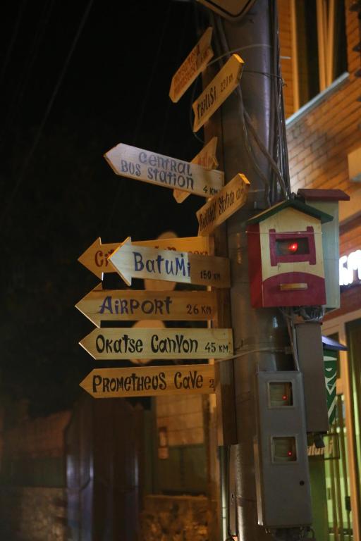 Certifikát, hodnocení, plakát nebo jiný dokument vystavený v ubytování Hotel Kutaisi Globus