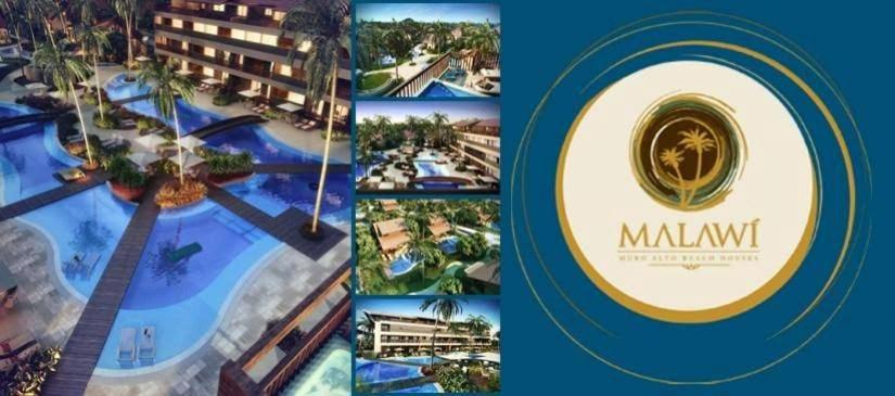 a collage of photos of the mgm resort at Malawi Resort Experience INN in Porto De Galinhas
