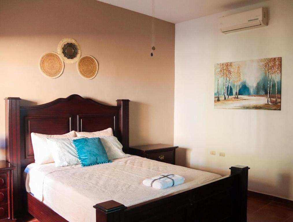 Postel nebo postele na pokoji v ubytování Casa LuzLago 2