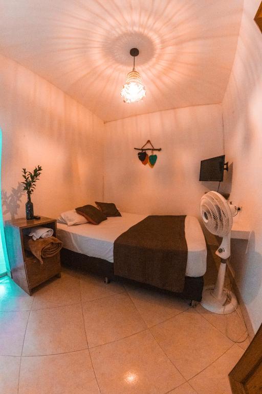 Postel nebo postele na pokoji v ubytování Índigo Cowork