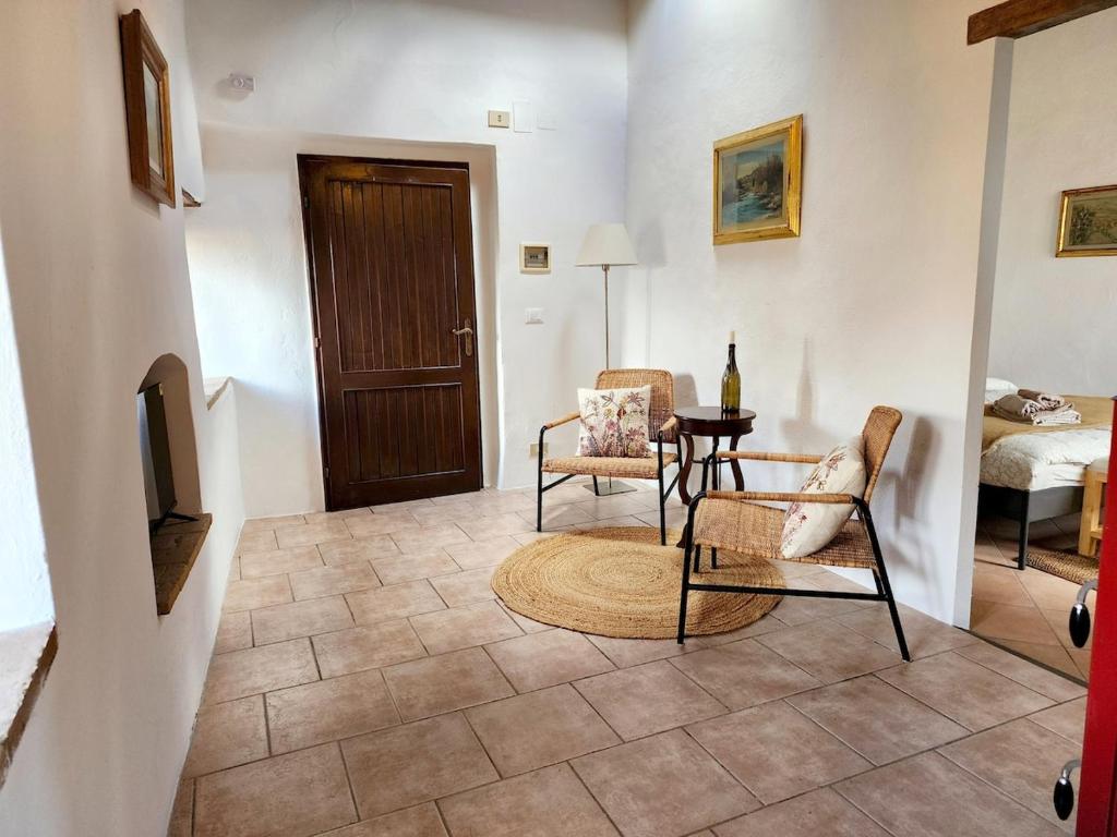 Istumisnurk majutusasutuses Authentic Tuscan Getaway