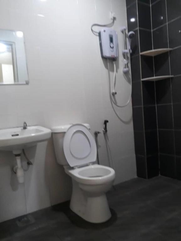 Koupelna v ubytování Camlodge budget hotel