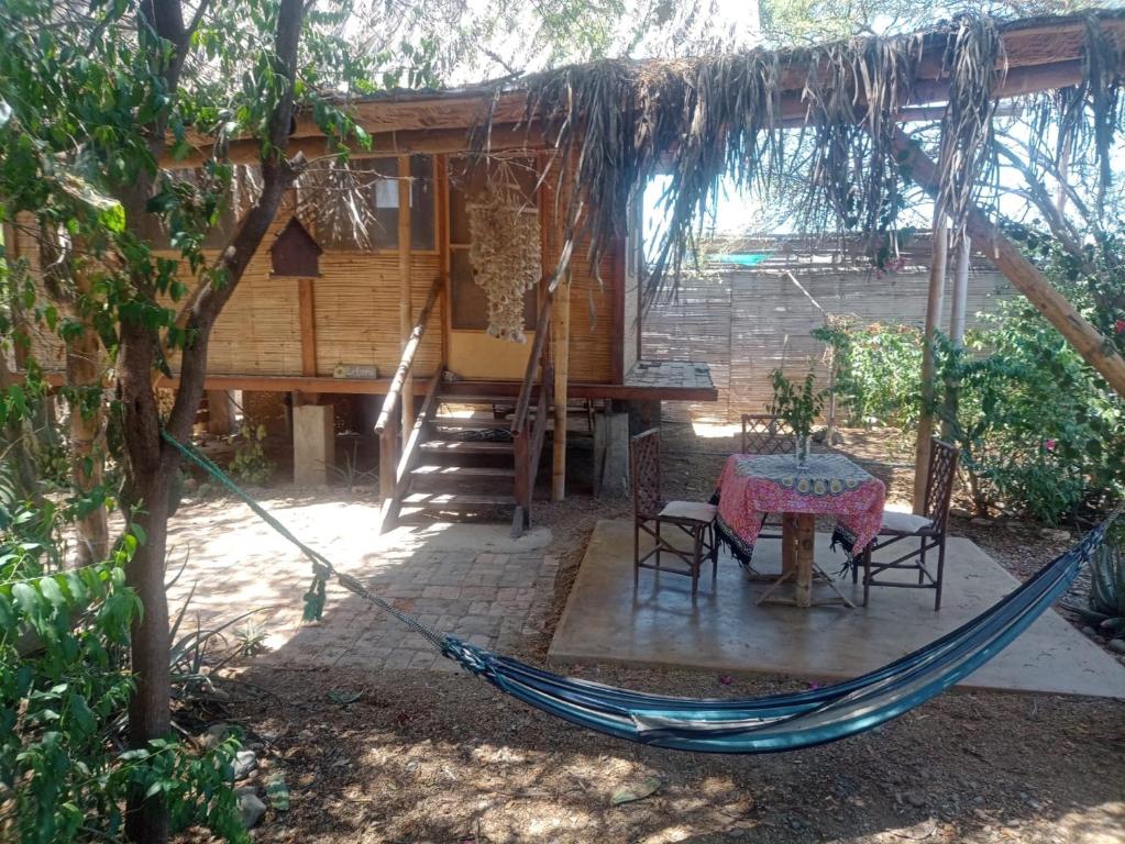 Κήπος έξω από το Wasi Center Homestay Holistic and Mystic