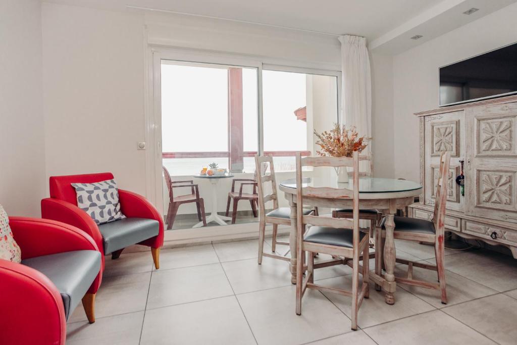 Posezení v ubytování Hôtel Valencia