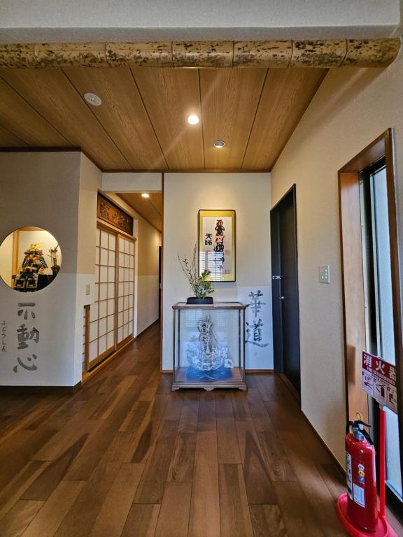 Kuchyň nebo kuchyňský kout v ubytování 五斗觀驛站 gotokan guest house