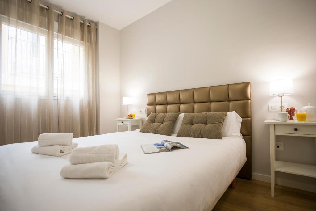 Posteľ alebo postele v izbe v ubytovaní SingularStays Comedias