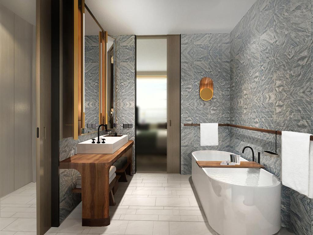 Koupelna v ubytování JW Marriott Hotel Nairobi