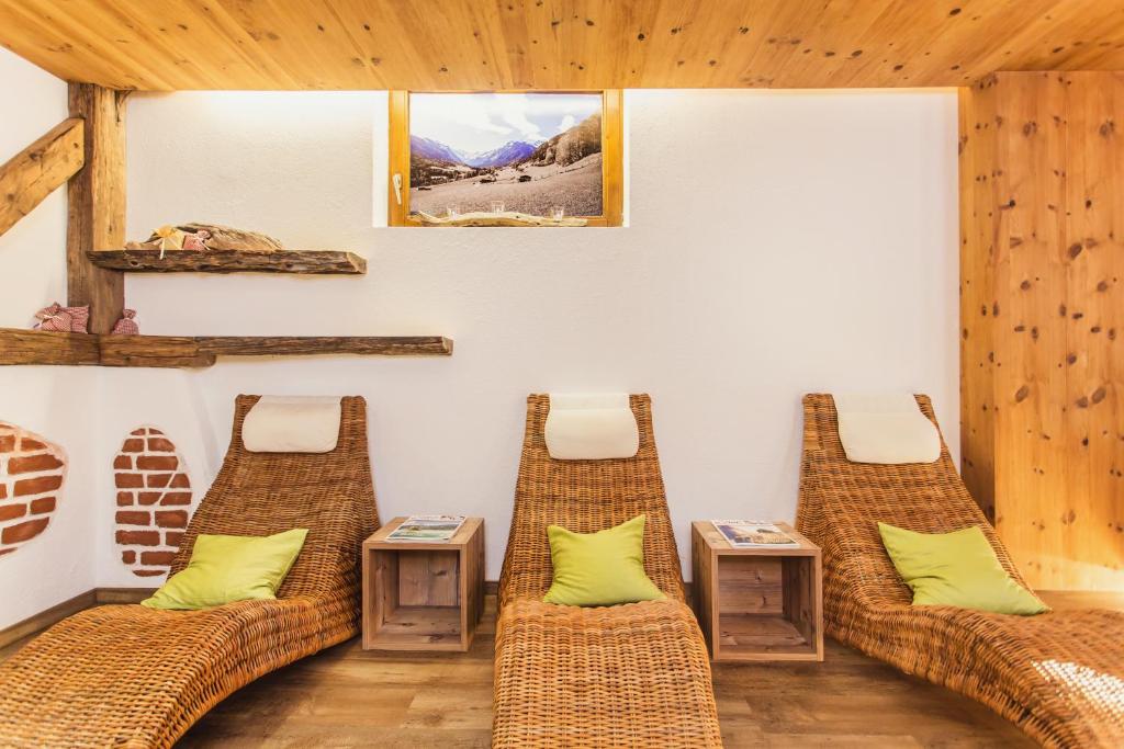 Posezení v ubytování Alpen Gasthof Apartments Hohe Burg