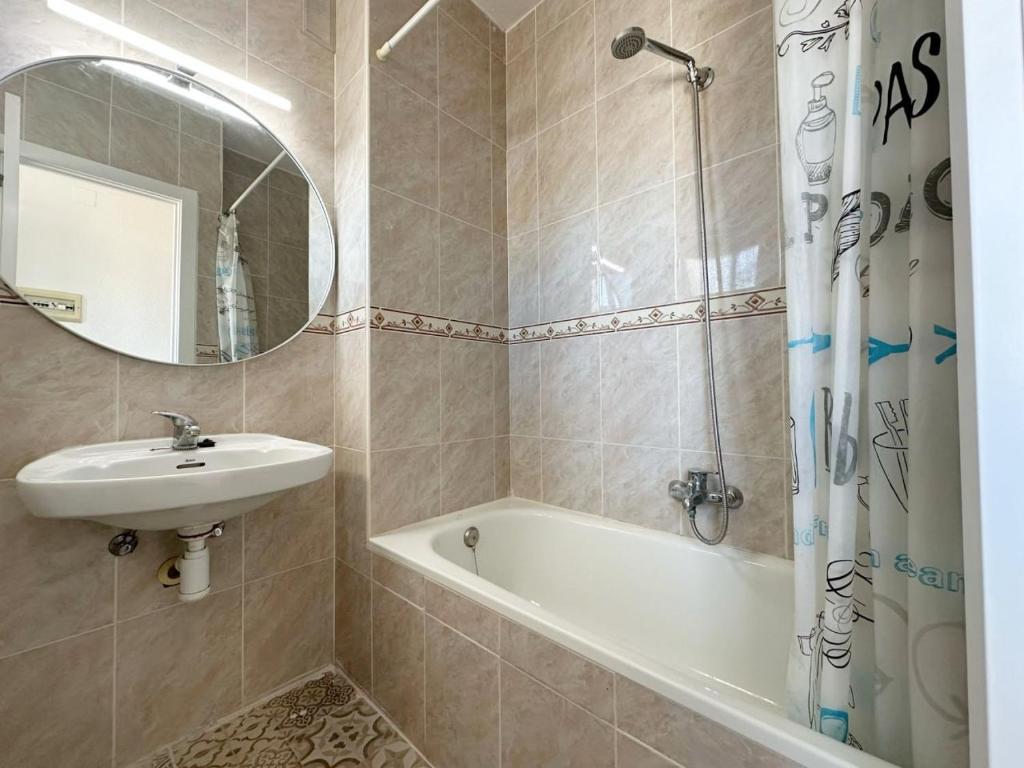 Koupelna v ubytování AH RENTALS Acualandia Apartamento