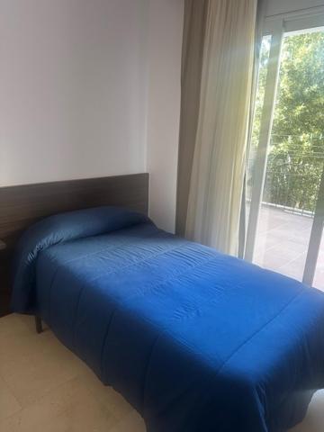 Postel nebo postele na pokoji v ubytování hostal trevol