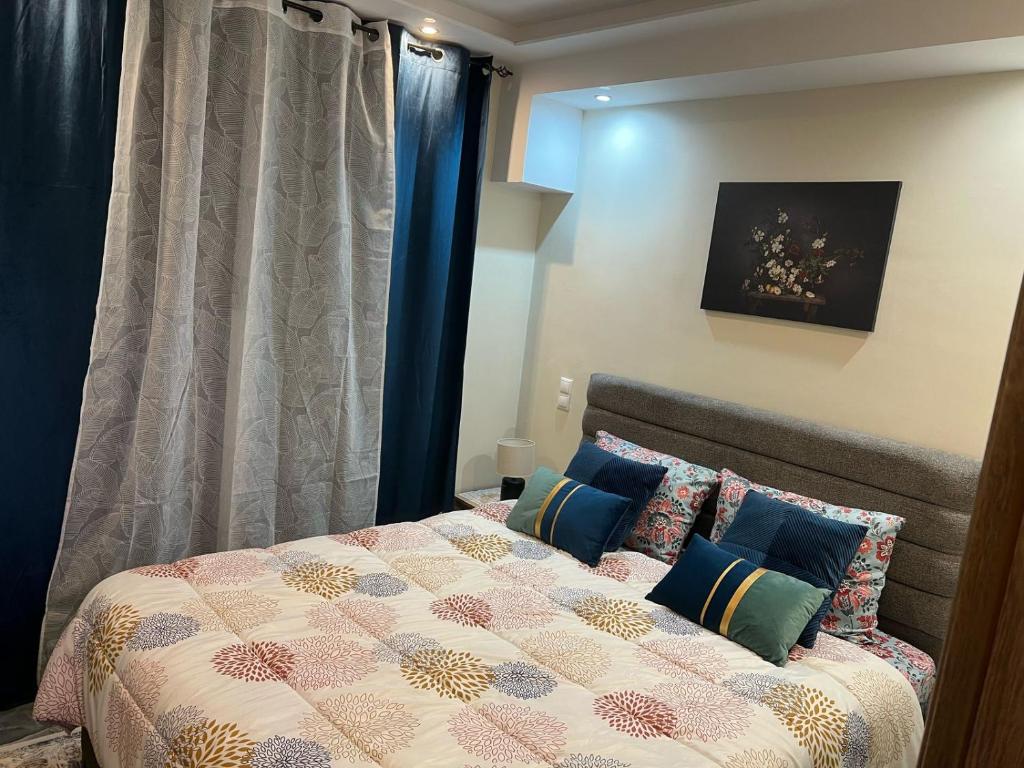 Ένα ή περισσότερα κρεβάτια σε δωμάτιο στο Kallithea Rent