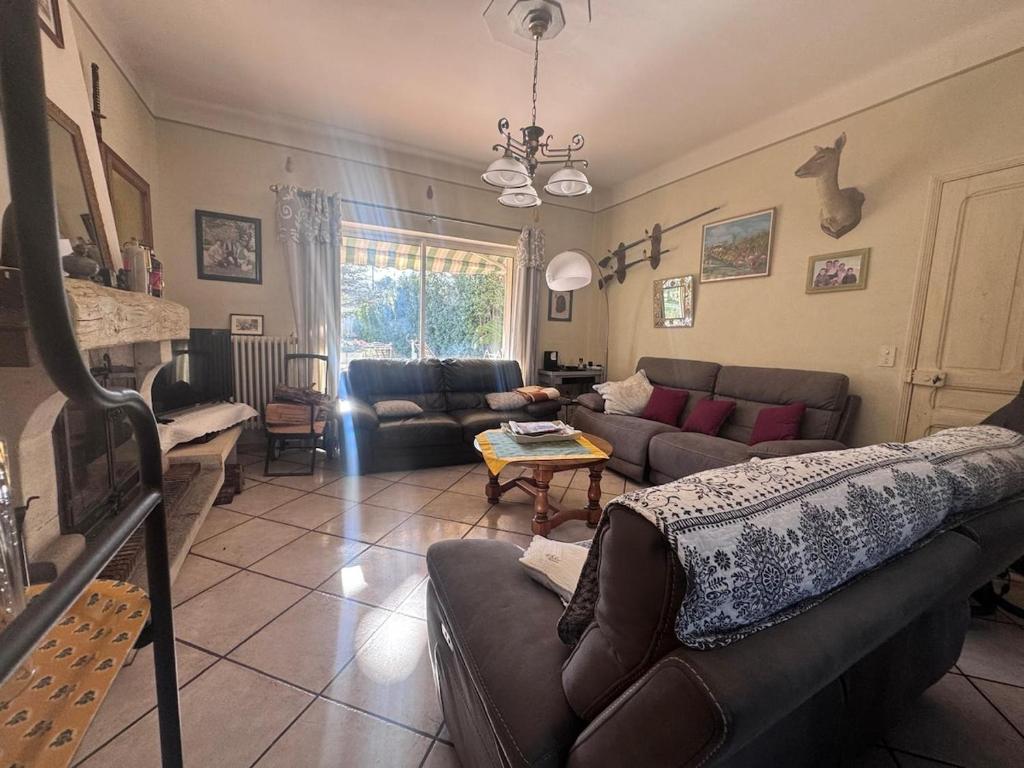 Posezení v ubytování Mas augustin