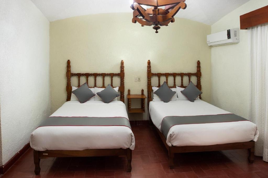 Collection O Hotel Mocambo, Boca del Río - 海景标准两张床