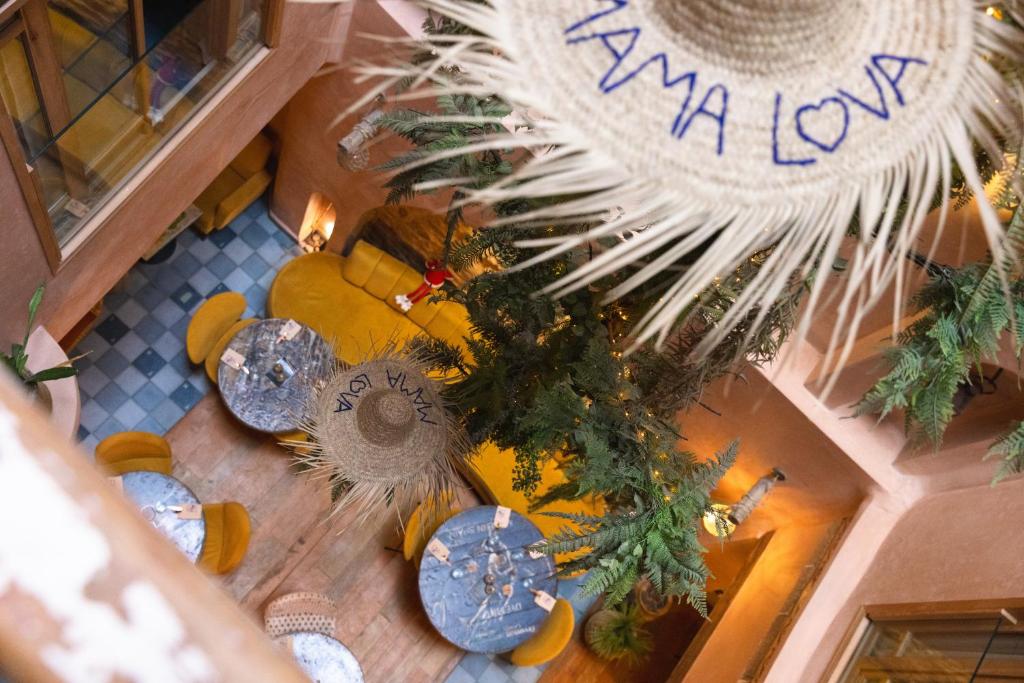 Гостиная зона в Mama Lova Hôtel, Riad, Restaurant & Spa