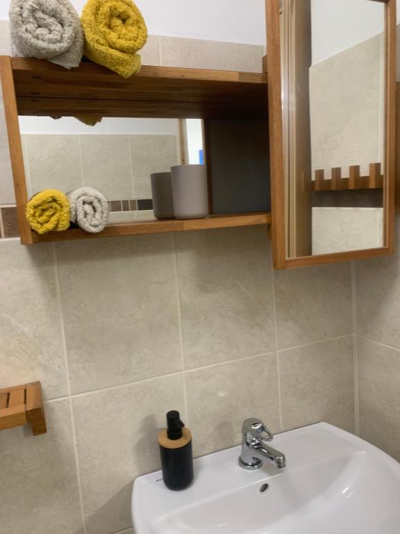 Koupelna v ubytování Tiki Ora Lodge - Fetia