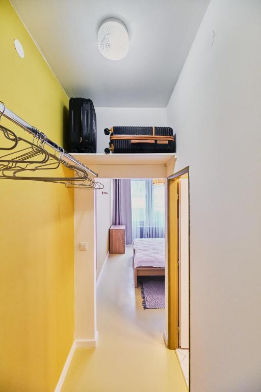Postel nebo postele na pokoji v ubytování Hostel Prazacka