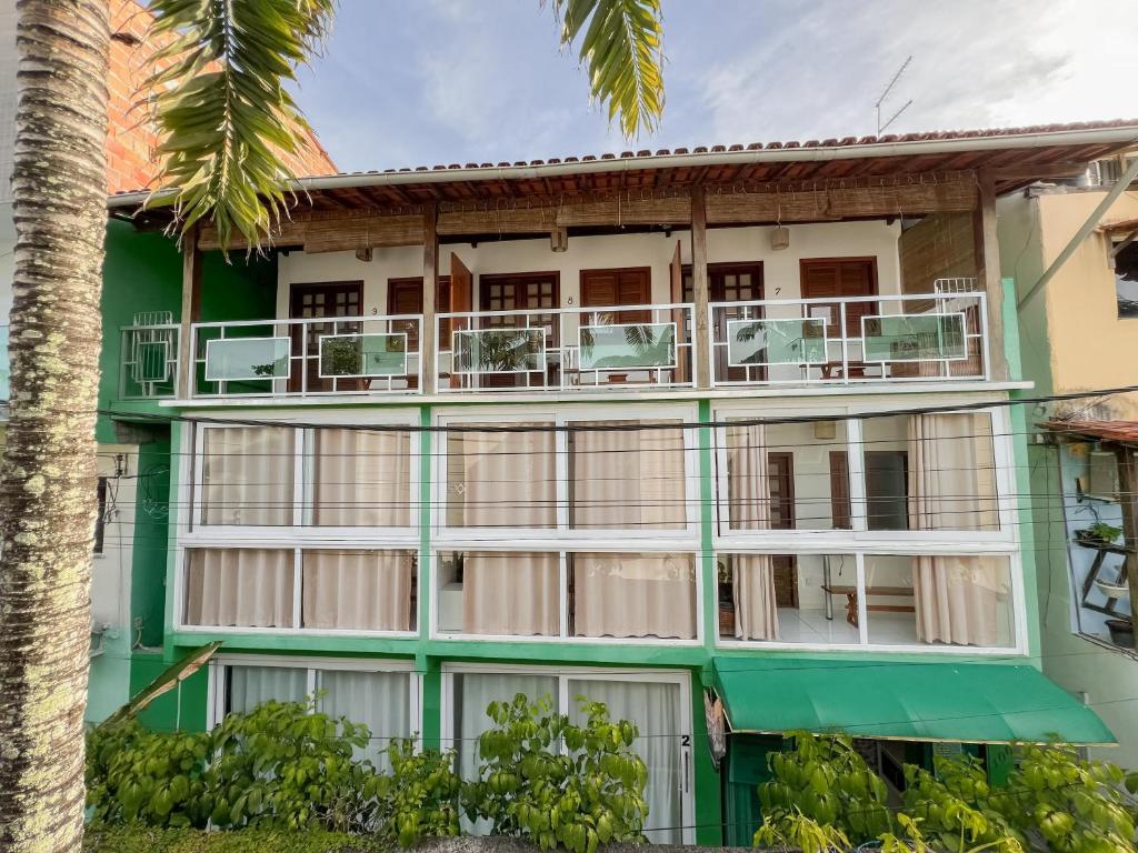 Balkón nebo terasa v ubytování Pousada Brasil Caribe