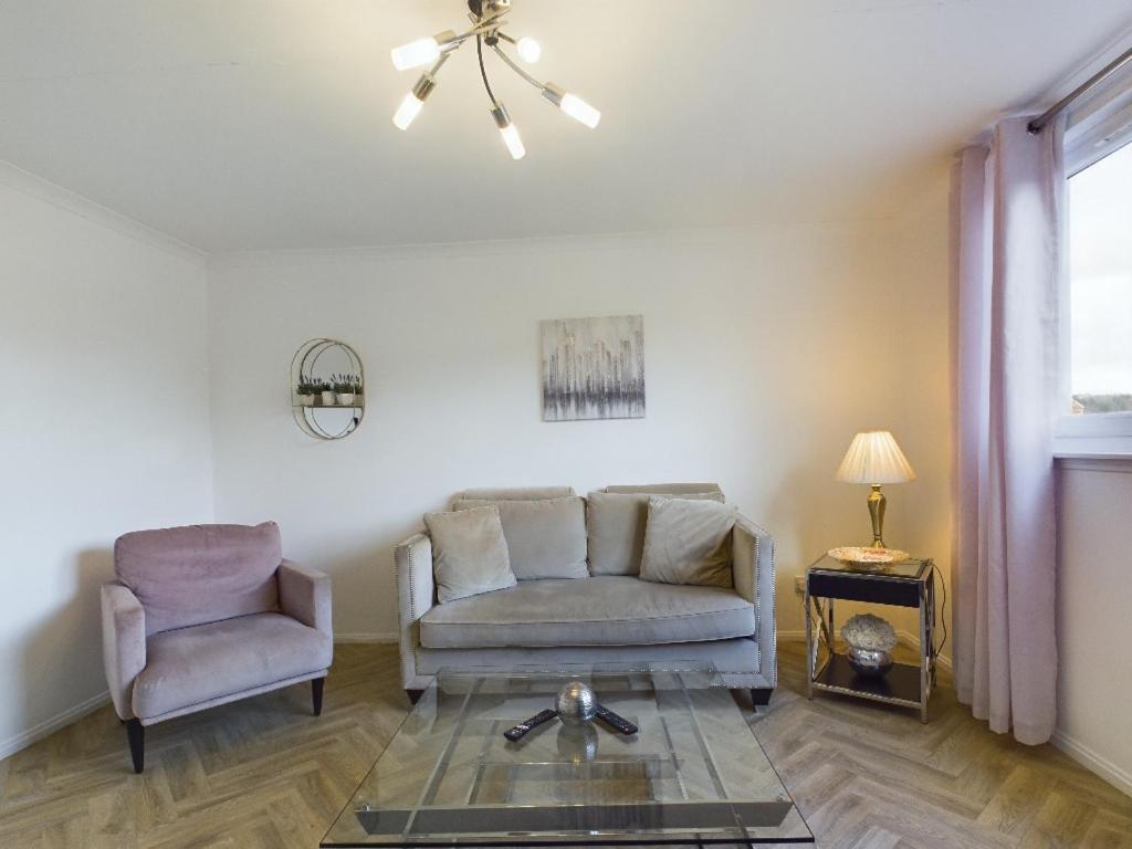 Posezení v ubytování North Bridge Apartment