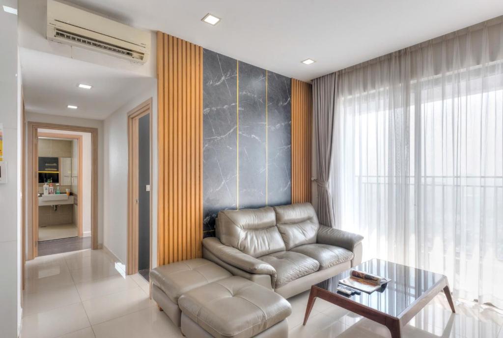 Posezení v ubytování Awesome Rivergate Apartment - CBD in Hcm City