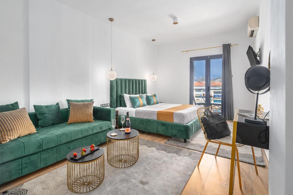 Posezení v ubytování MR P. Boutique Residence