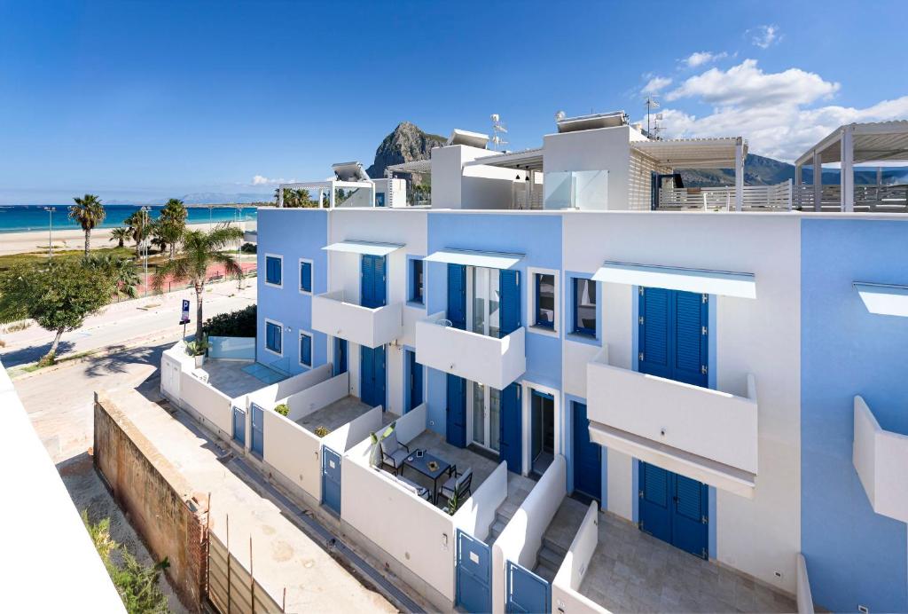 En generel havudsigt eller havudsigten taget fra lejlighedshotellet