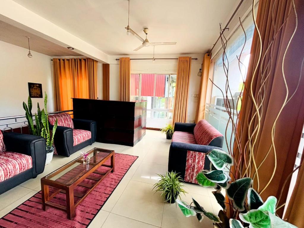 Posezení v ubytování Hotel Highnest