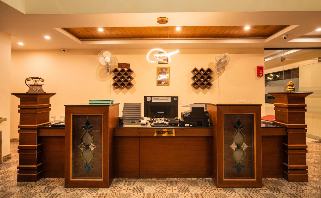 Vstupní hala nebo recepce v ubytování Trideus Mountain Club & Resort, Mussoorie