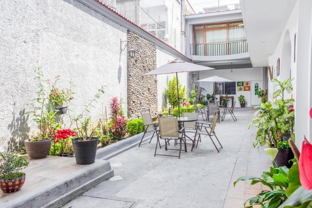 Balkón nebo terasa v ubytování OYO Hotel Gandag